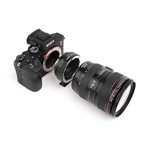 7artisans EF-SE Lens Adapter for Canon EF Lens, Sony E-Mount Cameras