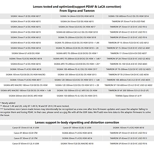 Fringer EF-GFX Pro Auto Focus Lens Adapter, Canon EF to Fuji GFX100/ GFX100S