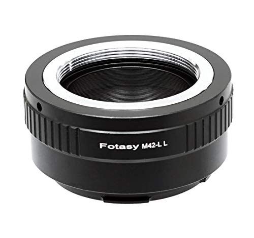 Fotasy M42 Lens to L Mount Adapter, Compatible with Panasonic, Leica, Sigma