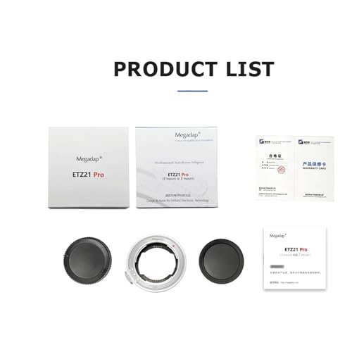 AutoFocus Lens Adapter for Nikon Z Camera Sony FE