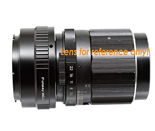 Fotasy M42 Lens to L Mount Adapter, Compatible with Panasonic, Leica, Sigma