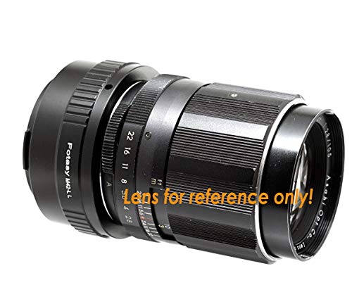 Fotasy M42 Lens to L Mount Adapter, Compatible with Panasonic, Leica, Sigma