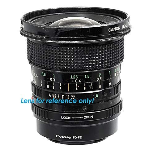 Fotasy Cannon FD Lens to Sony E Mount Adapter