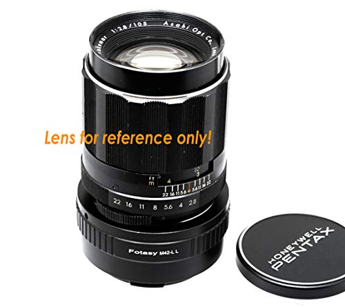 Fotasy M42 Lens to L Mount Adapter, Compatible with Panasonic, Leica, Sigma