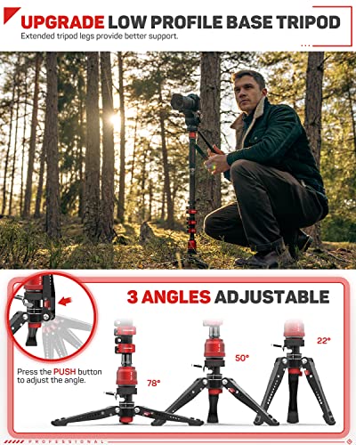 IFOOTAGE Cobra 3 Carbon Fiber Monopod with Feet