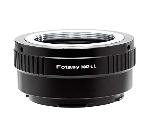 Fotasy M42 Lens to L Mount Adapter, Compatible with Panasonic, Leica, Sigma