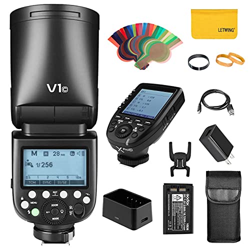 Godox V1-C TTL Flash + XPro-C Trigger Bundle