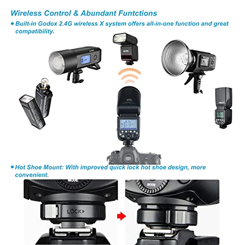 Godox V1-S Camera Flash Speedlite with XPro-S Trigger