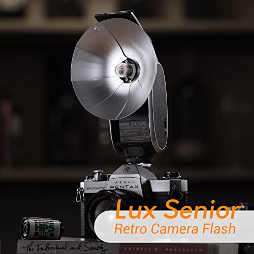 Godox Lux Senior Retro Camera Flash with Rechargeable Battery