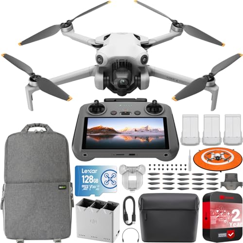 DJI Mini 4 Pro Folding Drone Fly More Combo