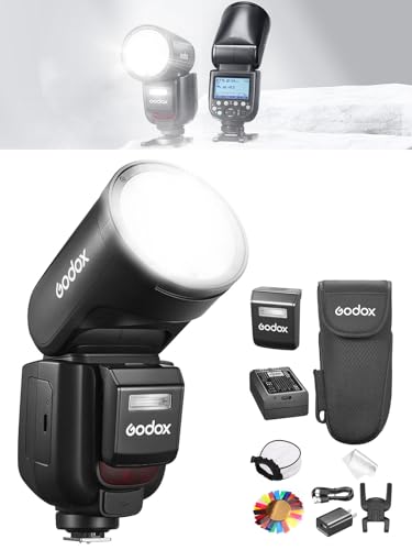 Godox V1 Pro Camera Flash for Nikon with Wireless