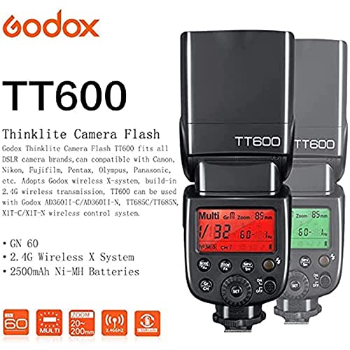 GODOX TT600 External Flash for Canon/Nikon/Pentax/Olympus/Fuji Cameras
