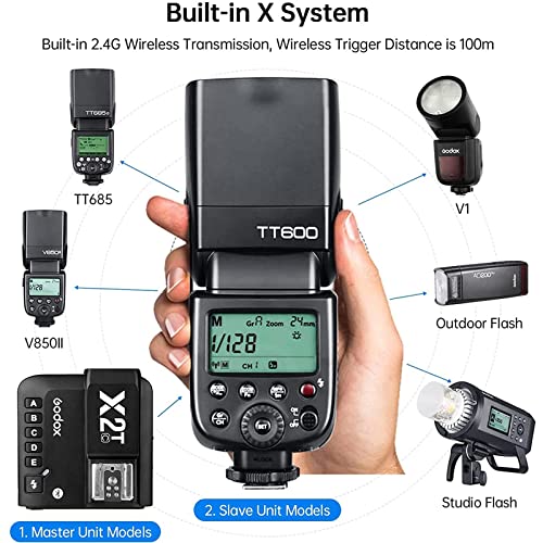 GODOX TT600 External Flash for Canon/Nikon/Pentax/Olympus/Fuji Cameras