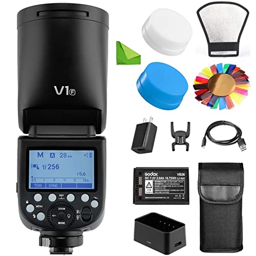 Godox V1-F Round Head Flash for Fuji Cameras