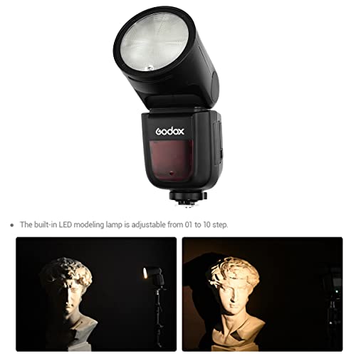 Godox V1-F Round Head Flash for Fuji Cameras