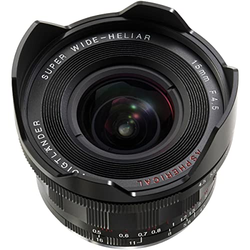 Voigtlander 15mm f/4.5 Aspherical III Lens for Leica