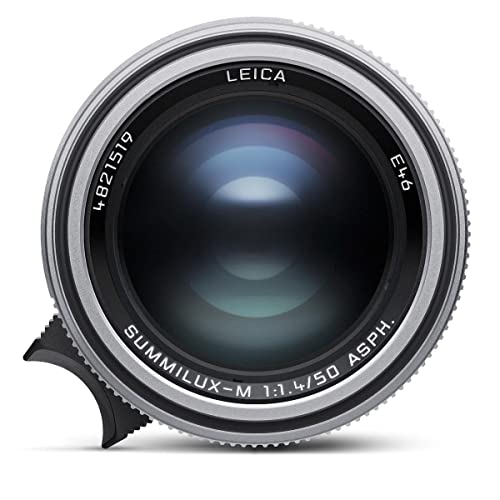 Silver Leica 50mm f/1.4 Summilux-M ASPH Lens