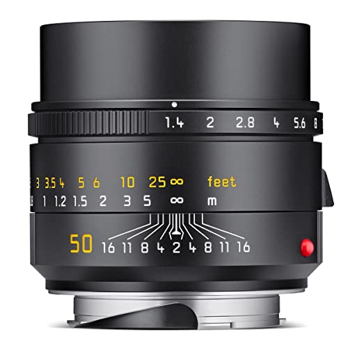 Leica 50mm f/1.4 Summilux-M ASPH Lens in Black