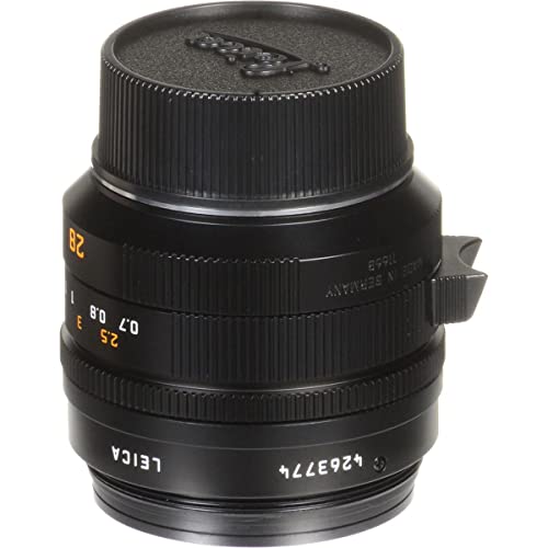 Leica 28mm Summilux-M Aspherical Lens in Black