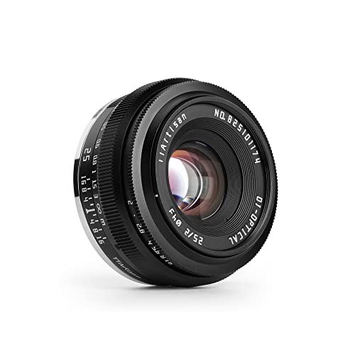 TTArtisan 25mm F2 Wide-Angle Lens for Fuji X-Mount