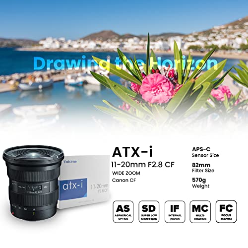 Tokina ATX-i 11-20mm F2.8 Lens for Canon EF-S