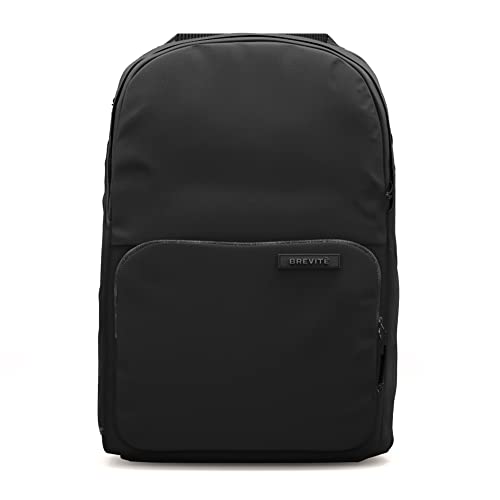 Brevite Backpack: Stylish 18L laptop daypack (Black)