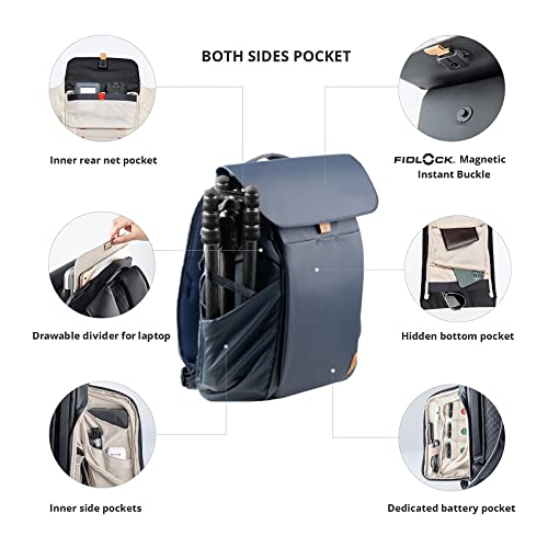 PGYTECH OneGo 18L Camera and Drone Backpack - Navy