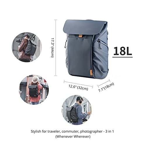 PGYTECH OneGo 18L Camera and Drone Backpack - Navy