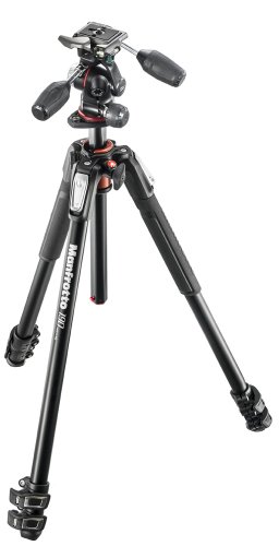 Manfrotto 190XPRO Aluminum Tripod with XPRO Pan/Tilt