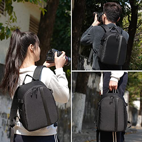 Besnfoto Small Camera Backpack for DSLR & Mirrorless