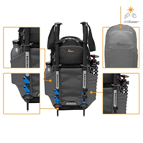 Lowepro Photo Active Outdoor Camera Backpack with QuickShelf Dividers