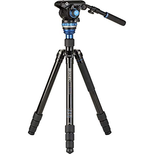 Benro A3883 Aluminum Travel Tripod with S6Pro Video Head