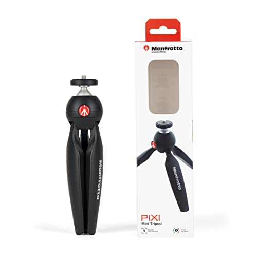 Manfrotto MTPIXIMII-B PIXI Mini Tripod Handgrip - Black