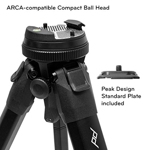 Peak Design Travel Tripod - Lightweight 5 Section Model