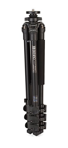 Benro Adventure 1 Aluminum Tripod for Photography, Black