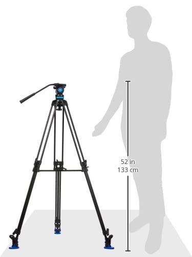 Benro KH26P Video Tripod with 11lb Payload & Pan Drag