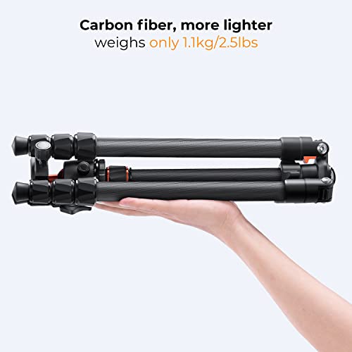 Carbon Fiber Camera Tripod for DSLR Cameras, 64