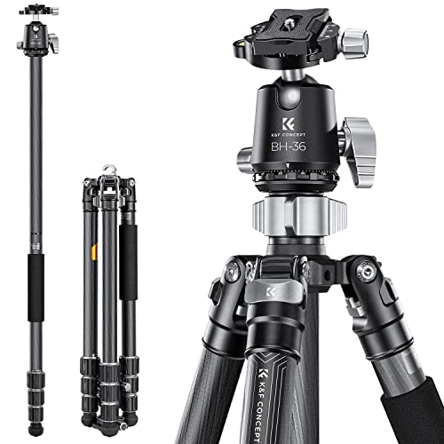Carbon Fiber Camera Tripod with 16KG Load Capacity