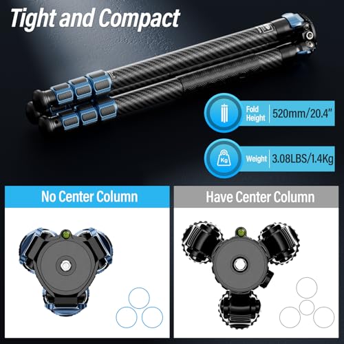 SIRUI AM-324 Compact Carbon Fiber Camera Tripod