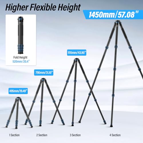 SIRUI AM-324 Compact Carbon Fiber Camera Tripod