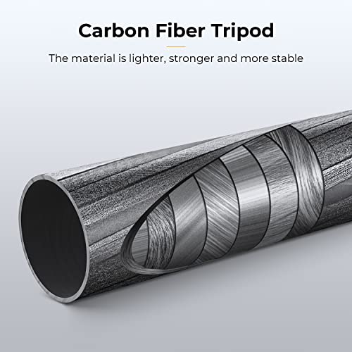 Carbon Fiber Camera Tripod with 16KG Load Capacity
