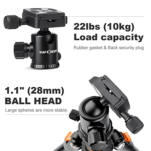 Lightweight 64'' DSLR Tripod with 360 Panorama
