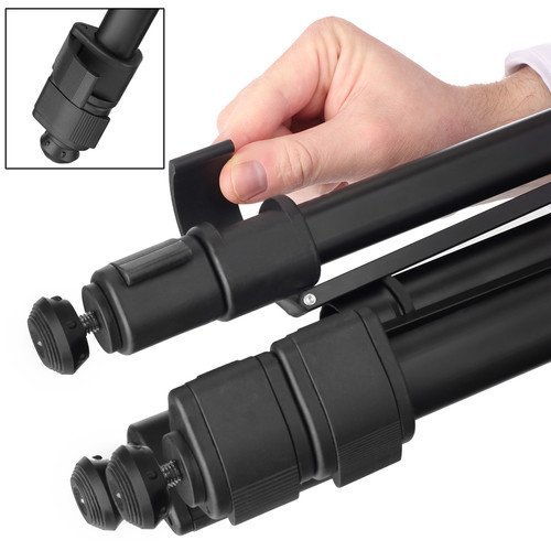 Magnus PV-7451M Tripod/Monopod with 3-Way Pan/Tilt