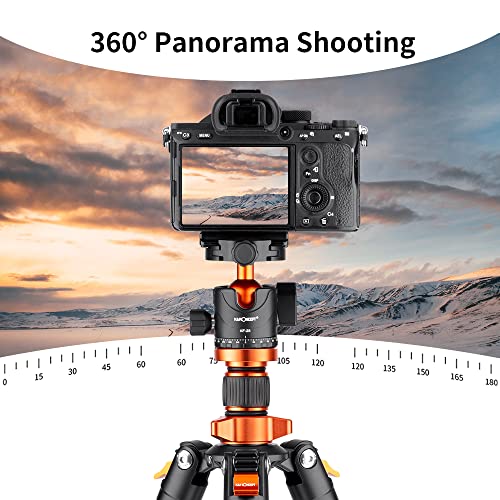 K&F Concept Carbon Fiber Camera Tripod with Monopod