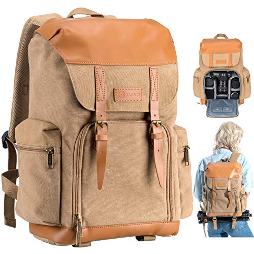 TARION Canvas Camera Backpack for Men & Women