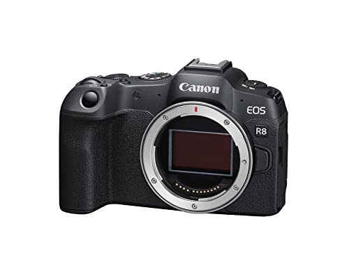Canon EOS R8 Mirrorless Camera: 24.2MP, 4K Video