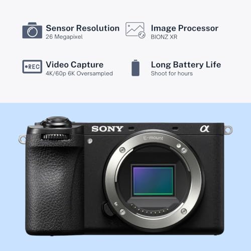 Sony Alpha 6700 APS-C Mirrorless Camera Bundle