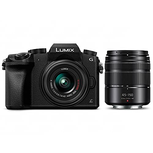 Panasonic Lumix DMC-G7 Mirrorless Camera Bundle - Black