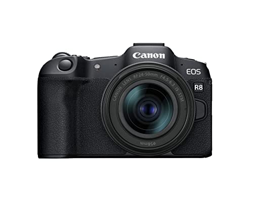 Canon EOS R8 Mirrorless Camera with RF24-50mm Lens