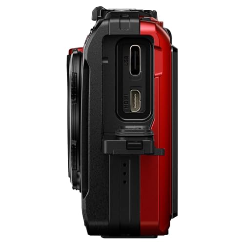 OM SYSTEM TG-7 Digital Camera - Red